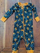 Hanna Andersson X Star Wars Halloween Pajamas 75cm 12-18 Month Zip Up