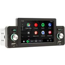 1 Din Car Radio Bluetooth In-dash Player Stereo Audio For Carplay Mirror Link 1 Din Car Radio Bluetooth In-dash Player Stereo Audio For Carplay Mirror Link