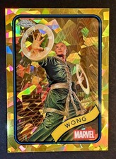 2025 Topps Chrome Marvel ALPHA 01/50 Wong Gold Sapphire #86