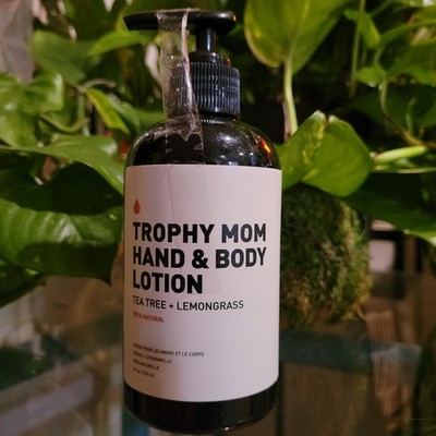 Way Of Will Hand & Body Lotion Trophy Mom Tea Tree Lemongrass 100% Natural Vegan