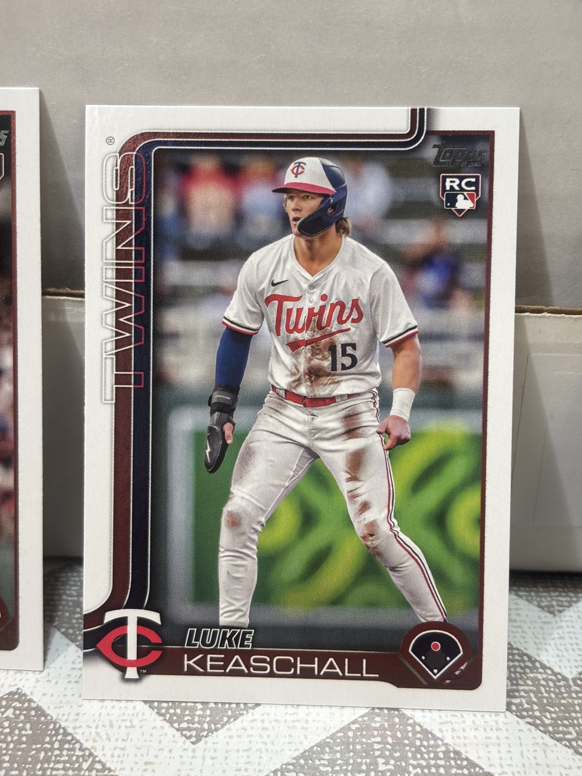 2025 Topps Update Series - Luke Keaschall #US16 (RC)