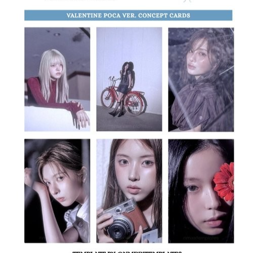 NMIXX - Blue Valentine Official Original book/ LP /token