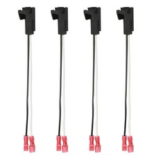 4 PCS Door Speaker Wiring Harness, 72-4568 Audio Speaker Wire Cable Compatibl...