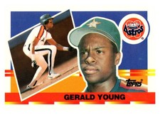 1990 Topps Big #49b Gerald Young