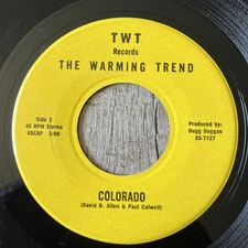 The Warming Trend - Colorado / I've known you before OBSCURE 45 rpm TWT records
