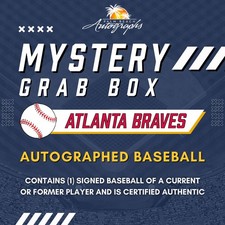Mystery Grab Box - Atlanta Braves MLB Autogra...
