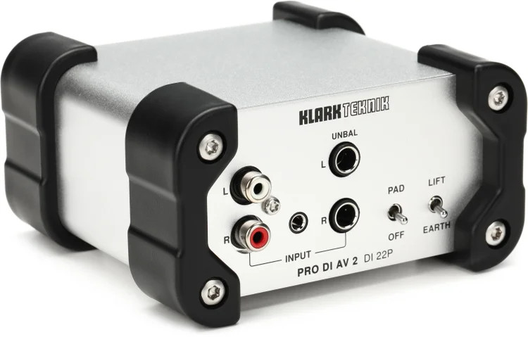 Klark Teknik DI AV 22P 2-channel Passive Direct Box with Midas Transformer 11390₽