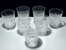 1 VINTAGE WATERFORD CRYSTAL ALANA DOUBLE OLD FASHIONED 12 oz. TUMBLER GLASS