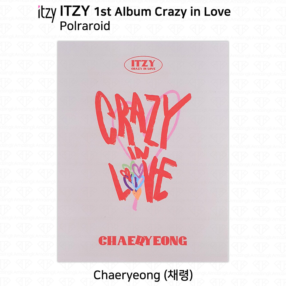 ITZY 1st Album Crazy In Love Official Polaroid Stand Pre-order