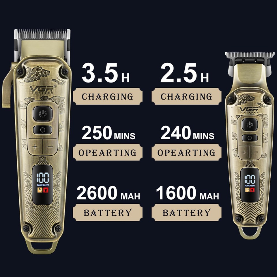 Hair Clipper for Men Professional Hair Trimmer Barber Clippers Set