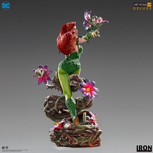 IRON STUDIOS 31120-10 1/10 DC Comics Poison Ivy Girl Character Statue In Stock - Picture 7 of 8