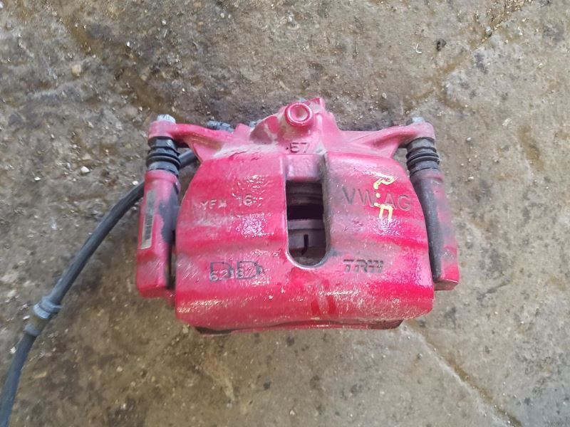 Passenger Caliper Front 312mm 12.28in Rotor Fits 15-19 GOLF GTI 