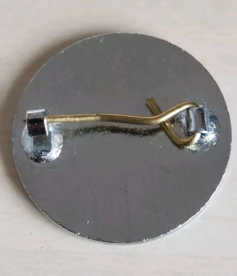 Vintage Bowling Enamel Pin Badge International Knockout Singles Worthing 1987 - Image 2 of 2