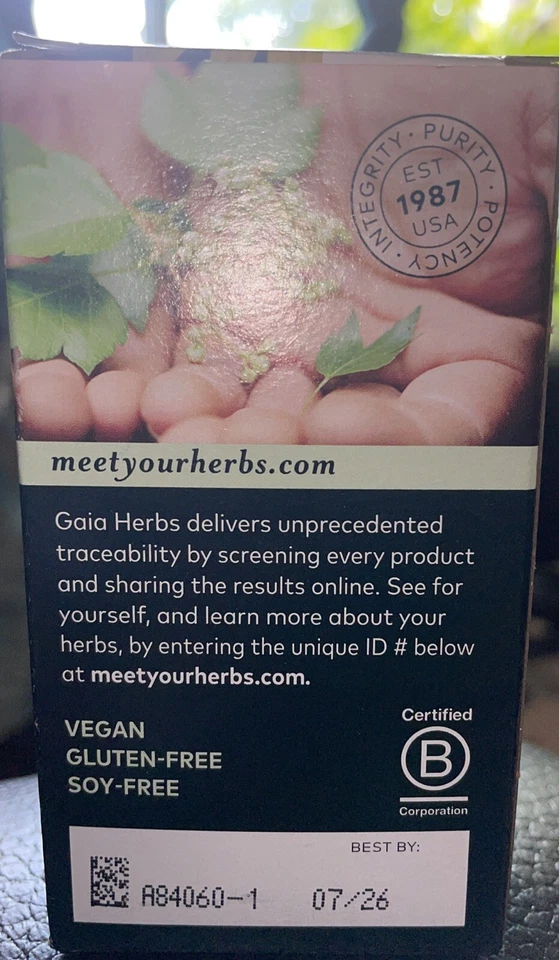 Gaia Herbs Feminino, Suporte para Inchaço, Período, 60 Fito-Caps Líquidos Veganos Não OGM - Imagem 3 de 4