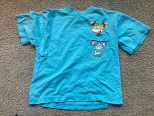 Vintage 1996 Viacom Rugrats T-Shirt Embroidered Characters Size 8/10 Little Kids