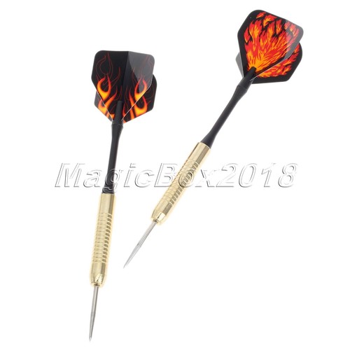 6PCS(2sets) Steel Tip Darts Great Thread Stainless Barrel w/ Aluminium Shafts - Picture 5 of 10