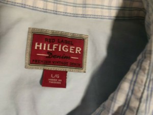 hilfiger red label denim