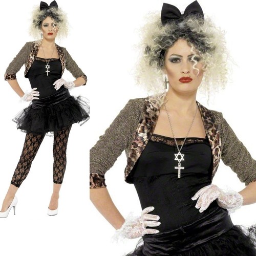 Madonna Costume 80s Wild Child Pop Star 