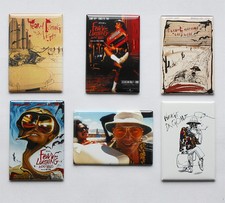 FEAR & LOATHING IN LAS VEGAS - MOVIE POSTER MAGNETS (thompson steadman print art thumbnail
