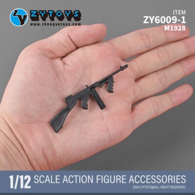ZYTOYS ZY6009 8Pcs 1/12 Sniper Rifle Gun Weapon Model Fit 6