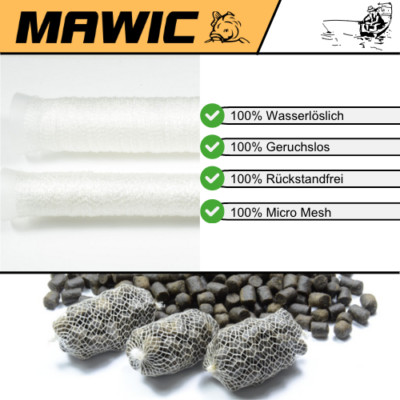Mawic Refill Micro Mesh Tube PVA 14m/35mm Karpfenangeln,Boilies,Pellets,Stickmix