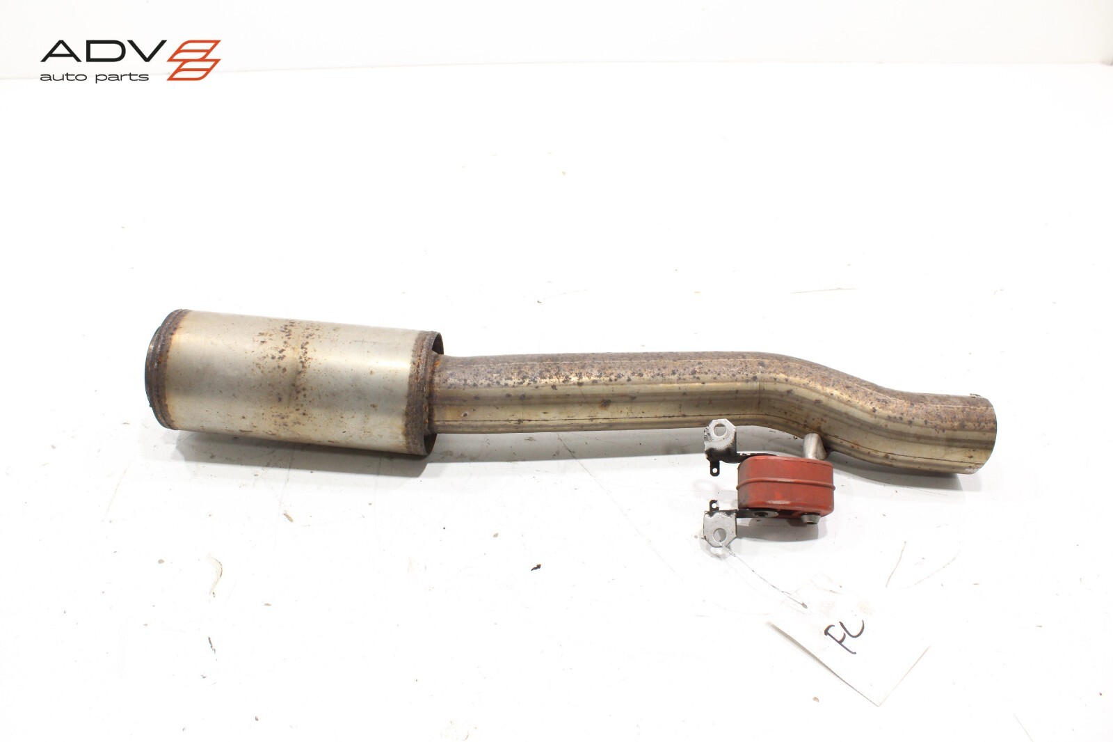 2003-2010 BENTLEY CONTINENTAL EXHAUST LEFT CENTER MUFFLER RESONATOR PIPE OEM CUT