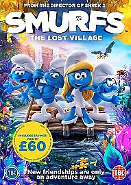 Smurfs - The Lost Village (DVD, 2017)