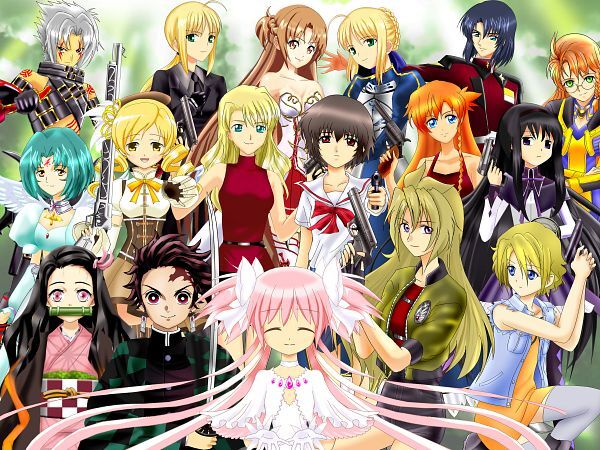 Anime Hack Sign El Cazador de la Bruja Gintama Kimetsu Cosido Gaming Mat Escritorio