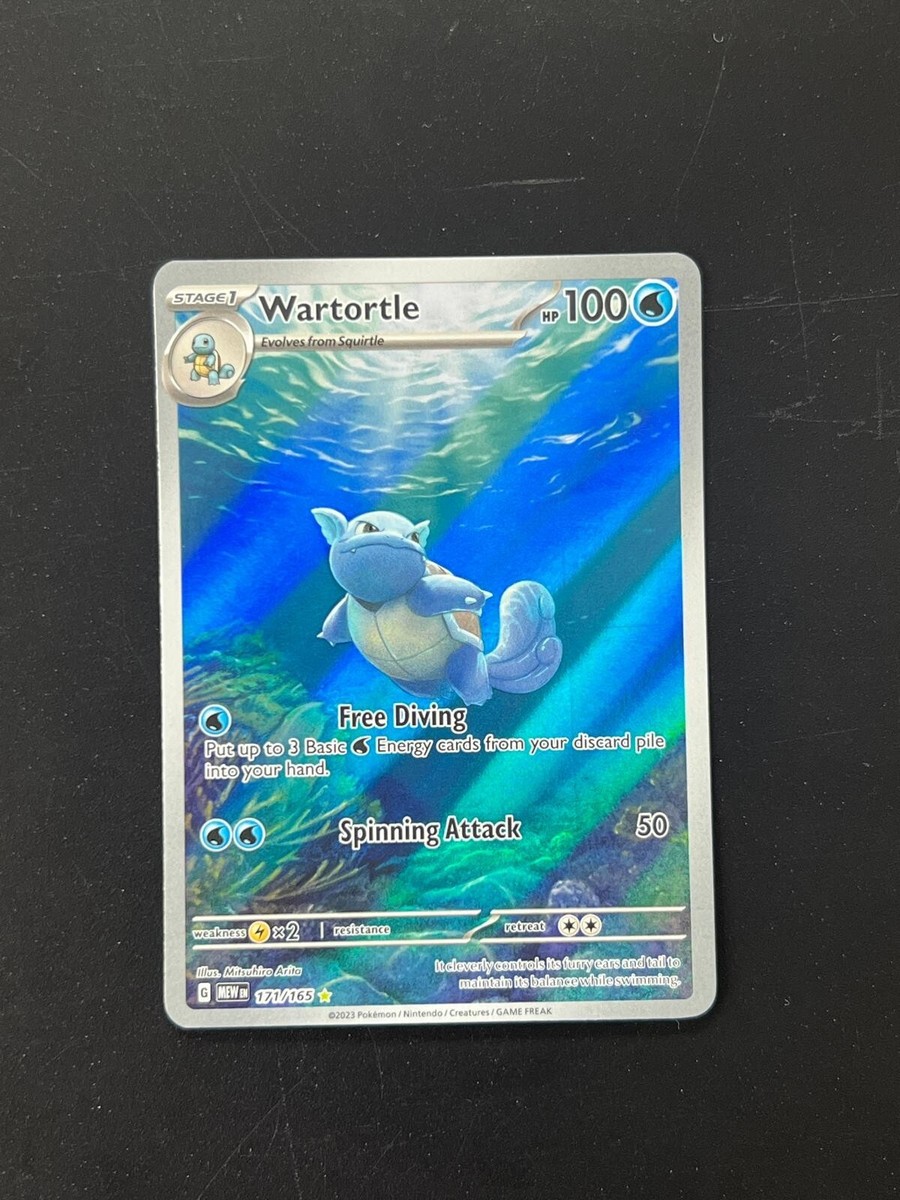 2023 ポケモンカード Wartortle ホロカード 2023 ポケモンカード Wartortle ホロカード