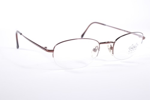 Luxottica LU 1289 JV332 Bronze Oval Halbrand Vintage Damen Neu Brille mit C " - Bild 2 von 4