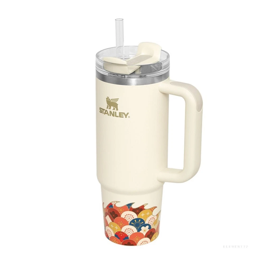 Tumbler STANLEY Original Lunar New Year Limited Edition Quencher H2.0 30OZ Cream