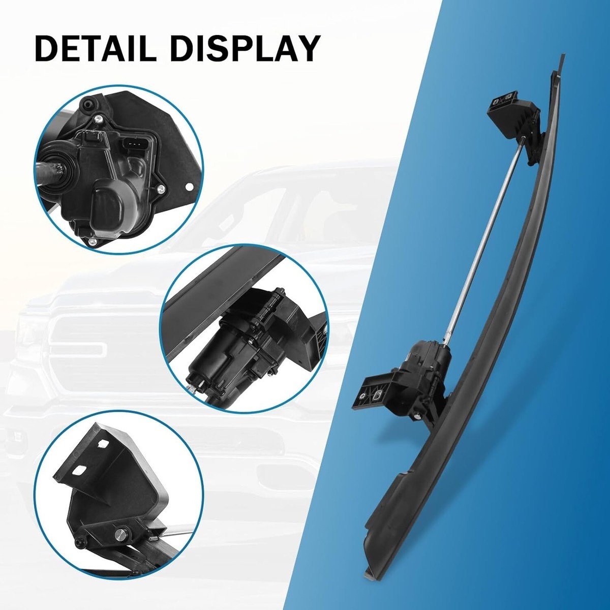 For 2019-2023 Dodge RAM 1500 DT Front Air Dam With Actuator
