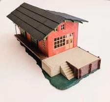 FALLER HO SCALE FREIGHT STATION BUILDING
