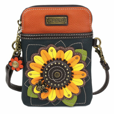 Chala Cellphone Crossbody Flower Variations Adjustable Convertible Strap NWT