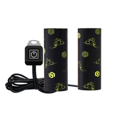 Handlebar Grip Hand Warmers Motorcycle Heated Grips 3 Speed Adjusts Temperature