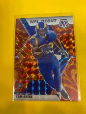 RS13618  2020 Panini Mosaic Mosaic Reactive Orange #277 Cam Akers  DEBUT ROOKIE