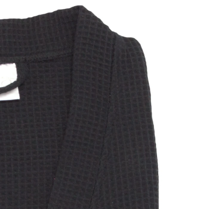 Bata kimono hasta el muslo tejido gofre novia y damas de honor, bata para mujer Foto 2 de 4