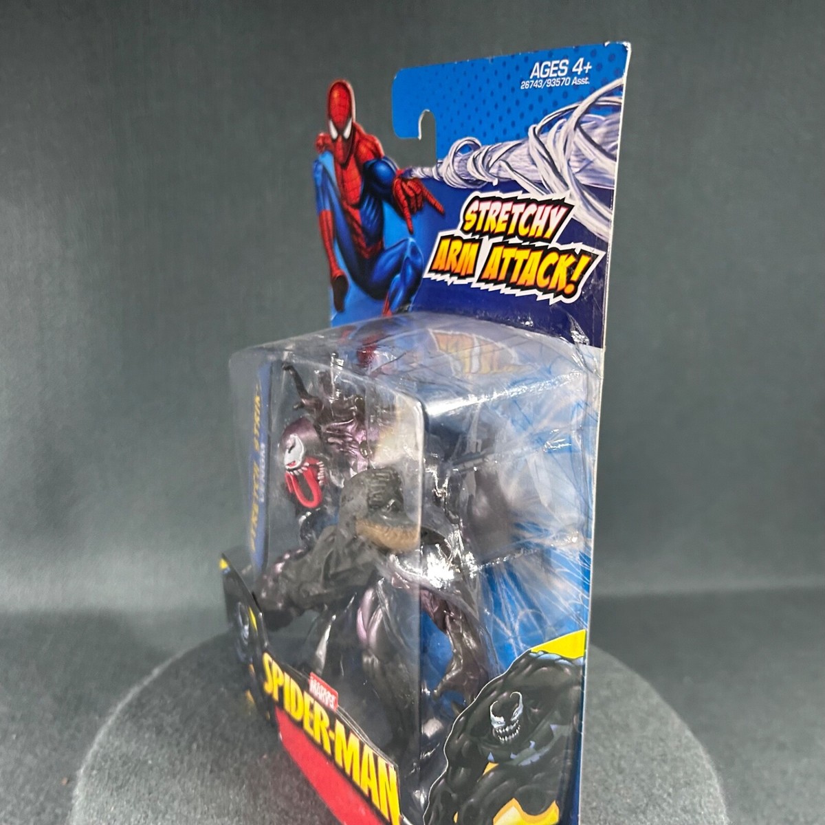 Marvel Spider-Man Stretch Strike Stretchy Arm Attack Venom Figure