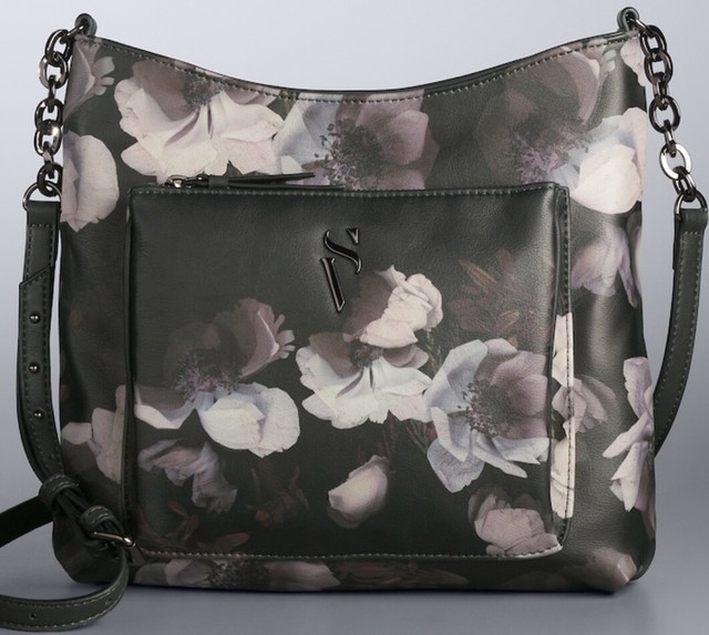 simply vera vera wang signature crossbody bag