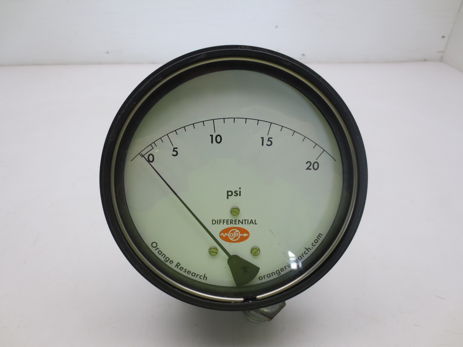 Orange Research Differential Pressure Gauge 020 PSI eBay