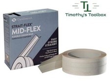 Strait-Flex Mid Flex 300 3" X 100' Drywall Tape (Single roll or bulk pack)