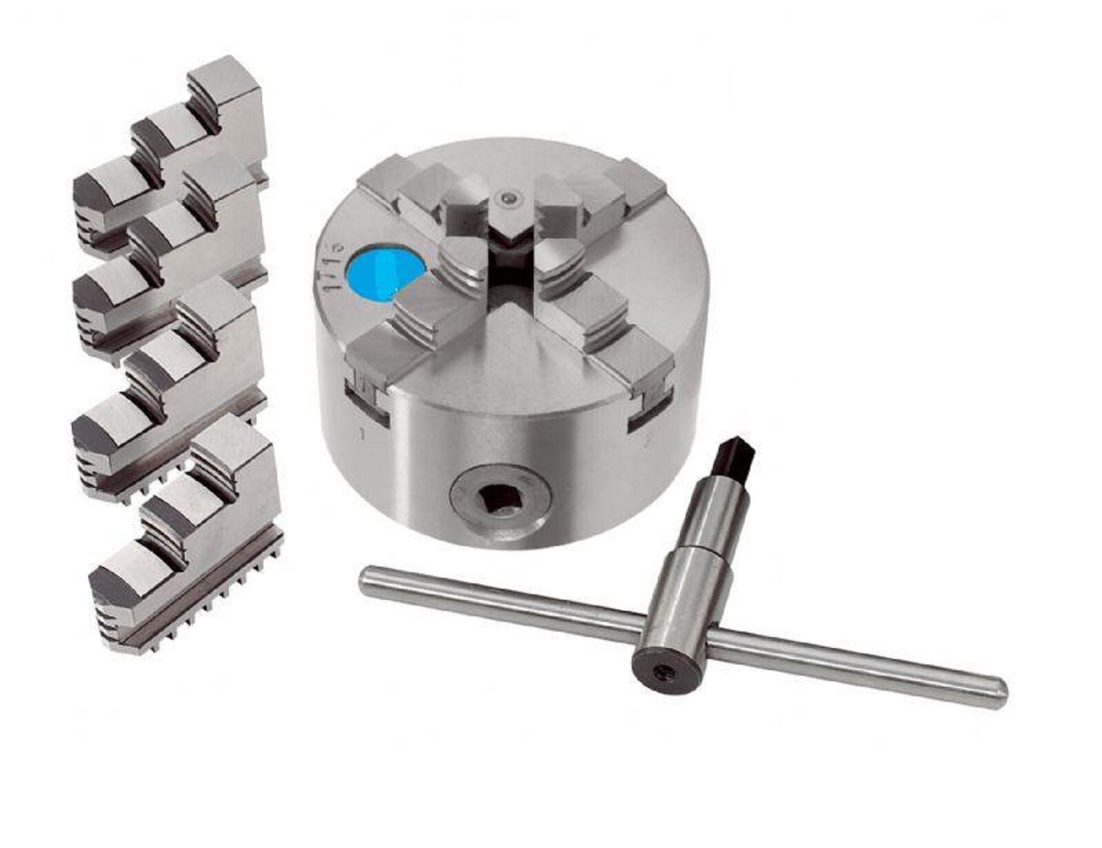 MANDRINO TORNIO Ø 130MM 4 GRIFFE AUTOCENTRANTI - Ideale per Fai da Te