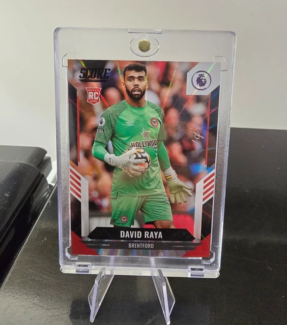 2021-22 PANINI SCORE PREMIER LEAGUE ARSENAL BRENTFORD DAVID RAYA BLACK LASER 1/1