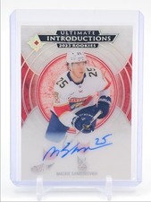 MACKIE SAMOSKEVICH 2023-24 UD ULTIMATE INTRODUCTIONS ROOKIES RC AUTO Q6845