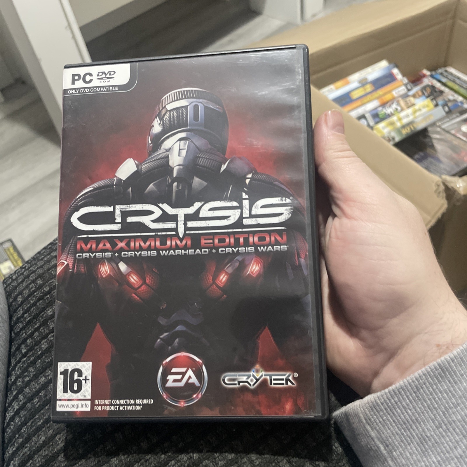 Crysis Maximum Edition for PC DVD Rom 4x Discs