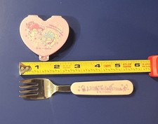 Sanrio Little Twin Stars 2017 Stainless Steel Fork with case, Pink Rare