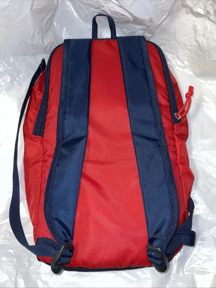 Mochila ligera Ozark Trail Day Pack 10L para senderismo y camping. Rojo/Marino B Foto 2 de 4