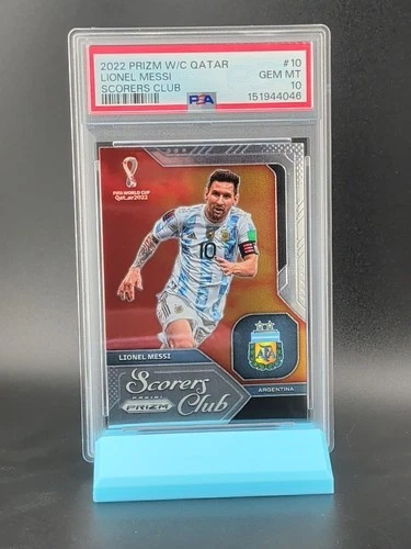 World Cup Lionel Messi 2022 Panini Prizm World Cup Lionel Messi #10