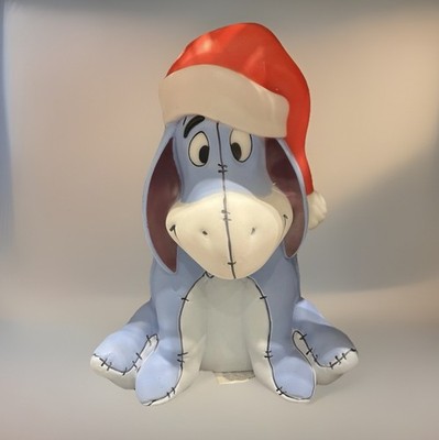Disney EEYORE Winnie the Pooh Blow Mold 22 Inch Christmas Blowmold Gemmy NEW