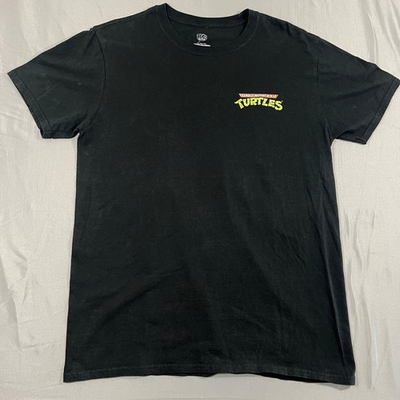 #ad #ad Teenage Mutant Ninja Turtles Turtle Power Funko Pop Tees T Shirt Black Large $22.99